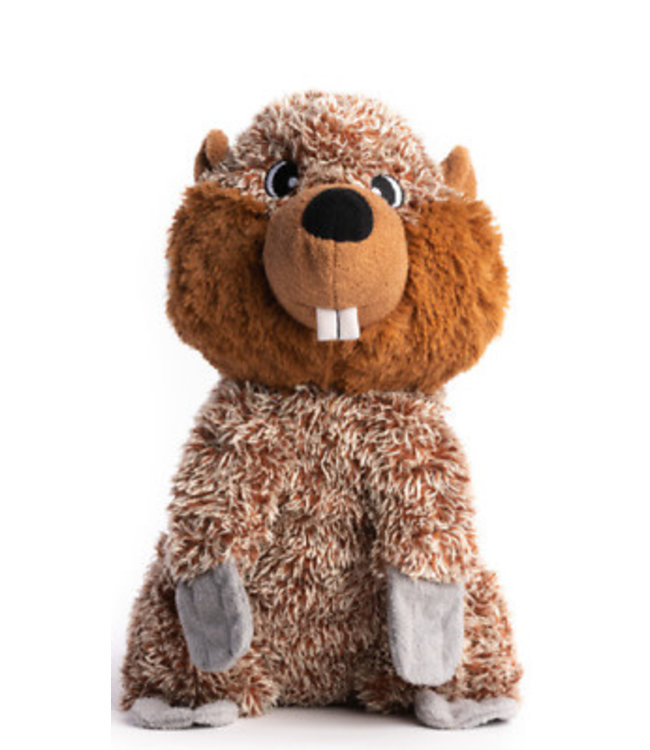 Fluffy Dog Toy Beaver Large