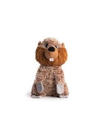 Fluffy Dog Toy Beaver Small