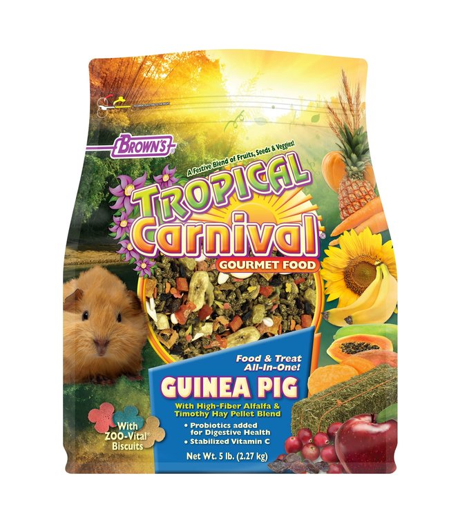 Tropical Carnival Tropical Carnival FMB TC Gourmet Guinea Pig Food 2.27kg