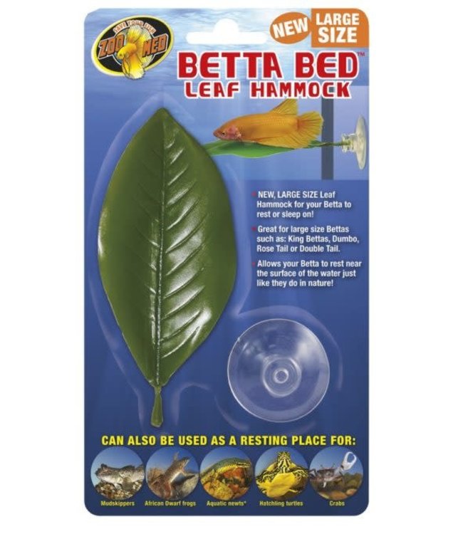 Zoo Med Betta Bed Hanging Leaf Hammock Large