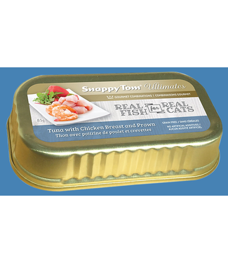 Snappy Tom Ultimates Tuna with Chicken Breast and Prawns 85g (3oz)