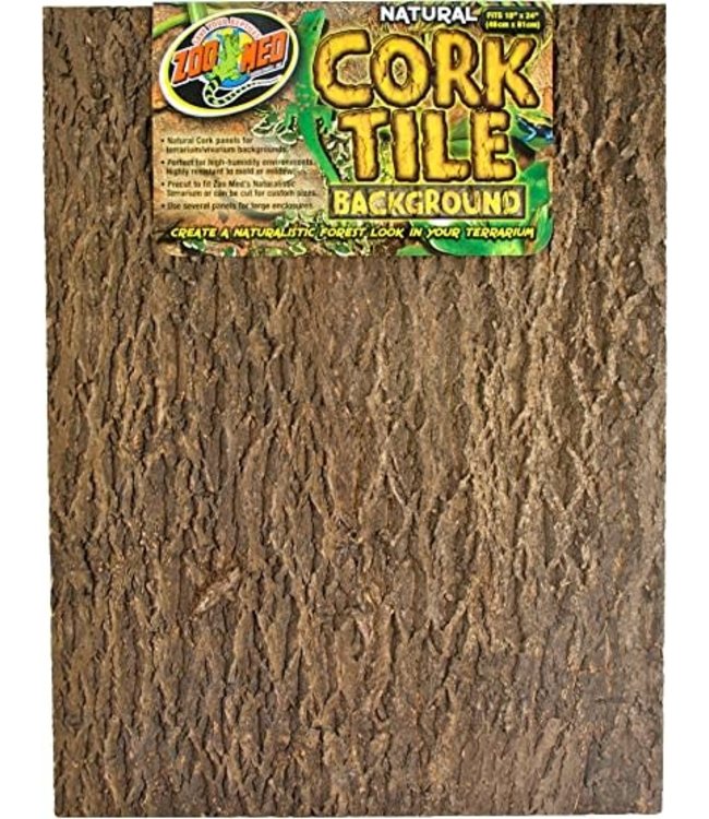 Zoo Med Natural Cork Tile Background 18in x 18in
