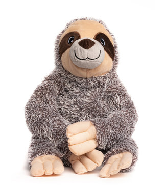 Fabdog Fluffy Dog Toy Sloth Large