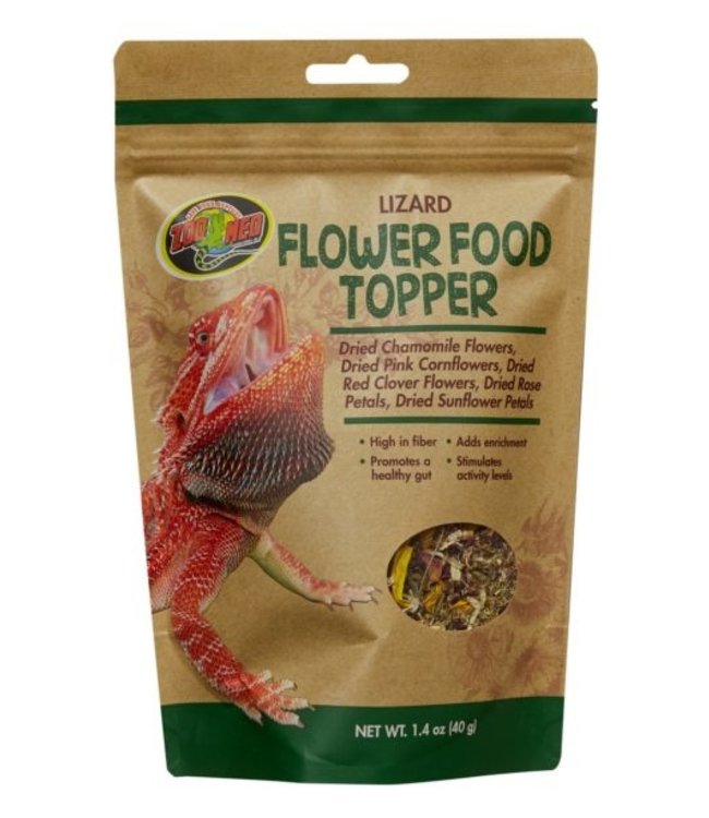 Zoo Med Flower Food Topper - Lizard - 0.21 oz