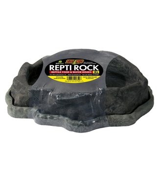 Zoo Med Repti Rock Food/Water Dish Combo Pack - X-Large
