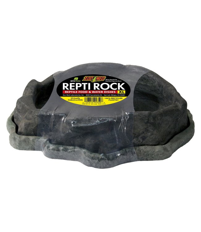 Zoo Med Repti Rock Food/Water Dish Combo Pack - X-Large