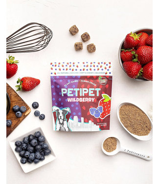 Petipet Wildberry Treats for Dogs (Natural Ingedients) 142 g (5 oz)