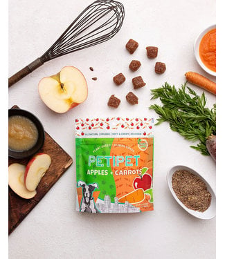 Petipet Apples + Carrots Treats for Dogs (Natural Ingredients) 142 g (5 oz)