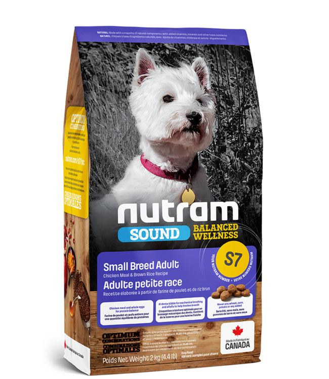 Nutram Nutram S7 Sound Balanced Wellness for Small Breed Adult Dog