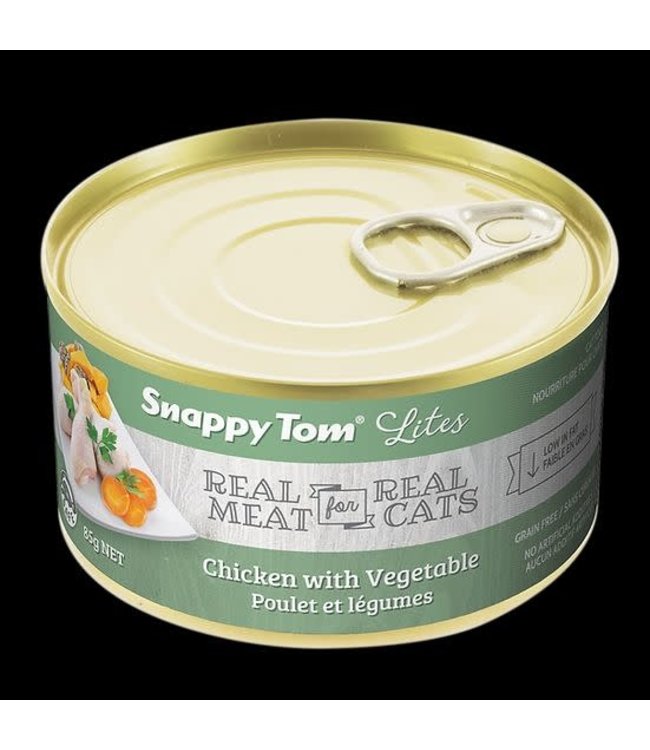 Snappy Tom Lites Chicken with Vegetable Canned Food for Cats 85g (3oz)