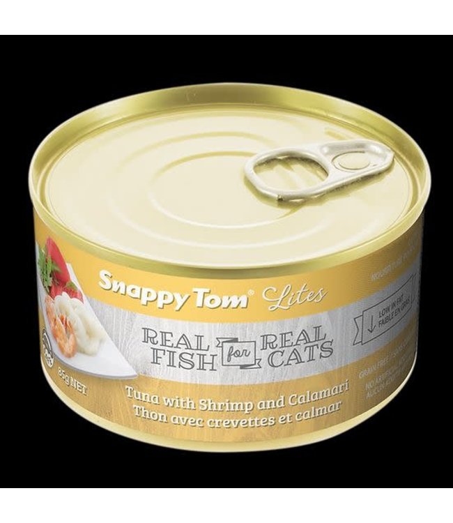 Snappy Tom Lites Tuna with Shrimp & Calamari Canned Food for Cats 85g (3oz)