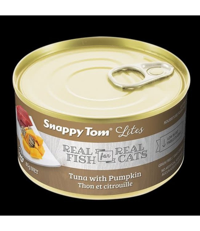 Snappy Tom Lites Tuna & Pumpkin Canned Food for Cats 85g (3oz)