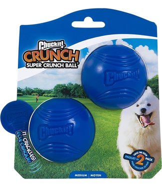 Chuckit! Super Crunch Ball Medium 2pk