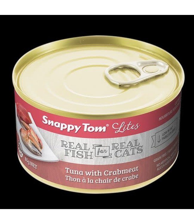 Snappy Tom Lites Tuna with Crabmeat Canned Food for Cats 85g (3oz)