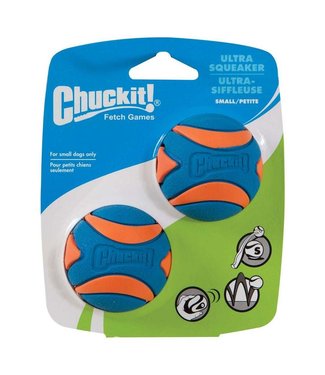 Chuckit! Ultra Squeak Ball Medium 2pk