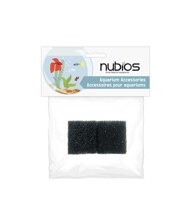 Replacement Sponge for Nubios Betta Bowl 4L (2pk)