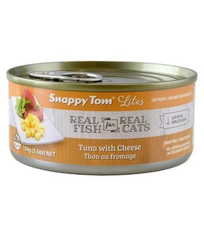 Snappy Tom Lites Tuna with Cheese Wet Cat Food 156g