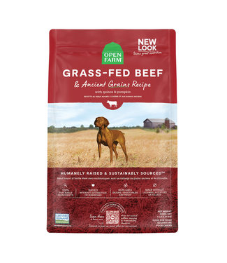 Open Farm Beef and Ancient Grains Kibble for Dogs