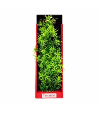 Aquatop Boxed Vibrant Garden Green 16 Inch Weighed Base Plant