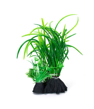 Aqua-Fit Small Grass Plastic Plant 7in