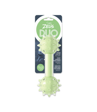Zeus Duo Spike Dumbbell Mint Scent Green 18 cm (7 in)