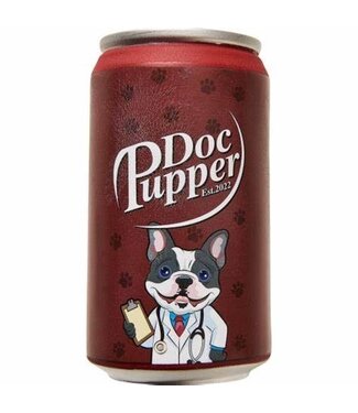 Spot Fun Drink Doc Pupper Can 4.5in Dog Toy