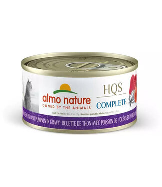 Almo Nature HQS Complete Tuna with Ocean Fish & Pumpkin in Gravy 70g