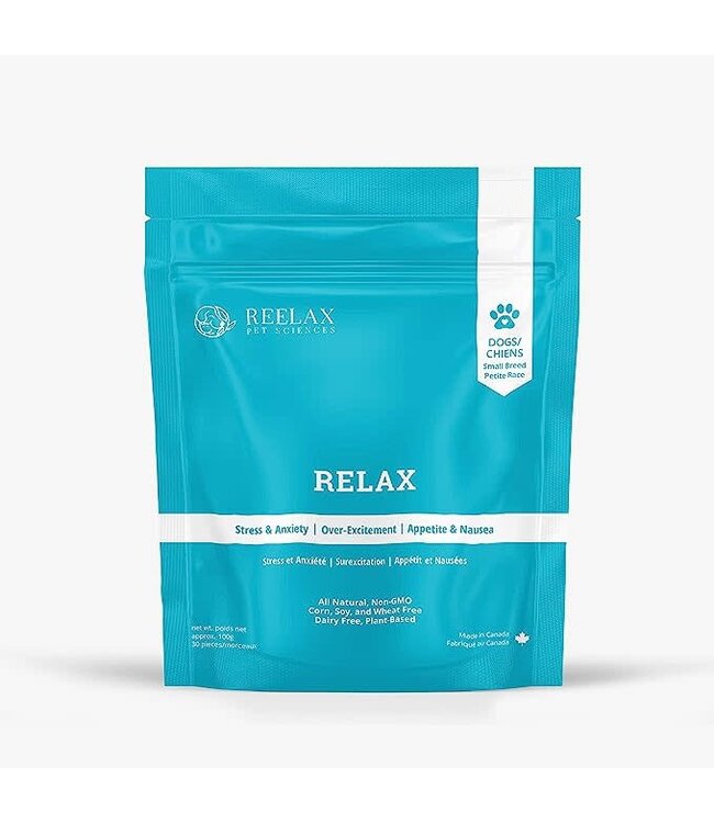 Reelax Pet Sciences Relax Chews for Small Breed Dogs 30 pieces (approx. 100g)