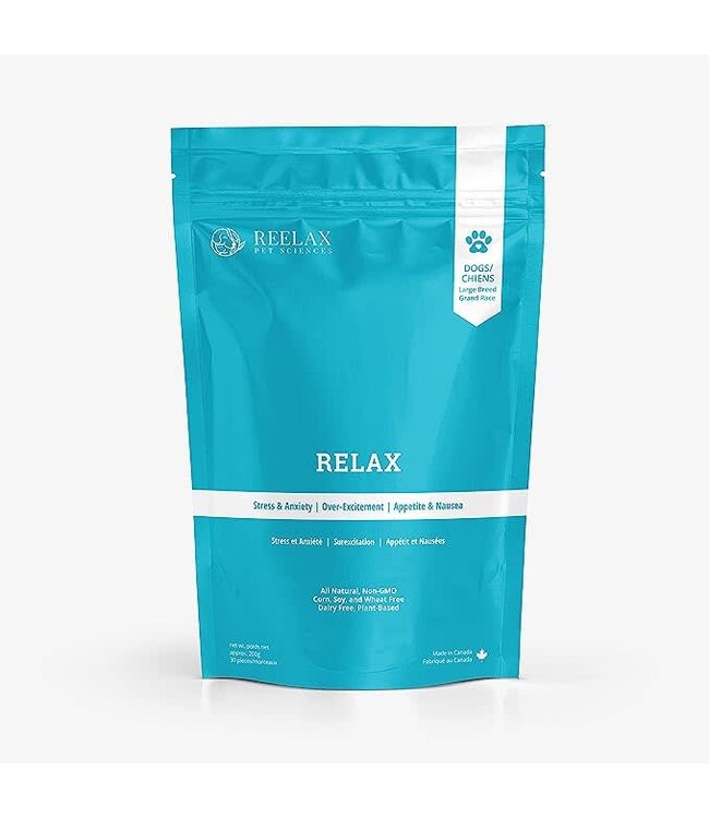 Reelax Pet Sciences Relax Chews for Large Breed Dogs 30 pieces (approx. 200g)