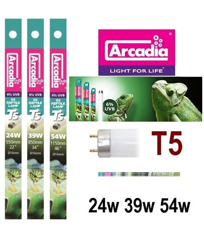 Arcadia Earth Pro T5 HO D3 + 6% UVB Bulb