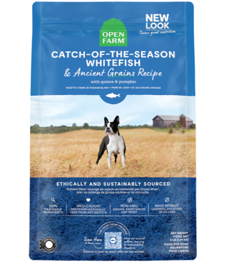 Open Farm Catch of the Season Whitefish Grain Free Kibble for Dogs