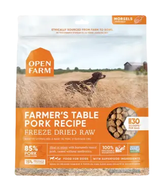 Open Farm Freeze Dried Raw Farmer’s Table Pork Recipe for Dogs