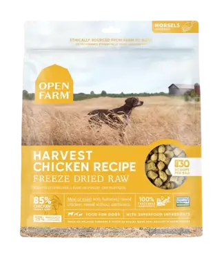 Open Farm Freeze Dried Raw Harvest Chicken Recipe for Dogs
