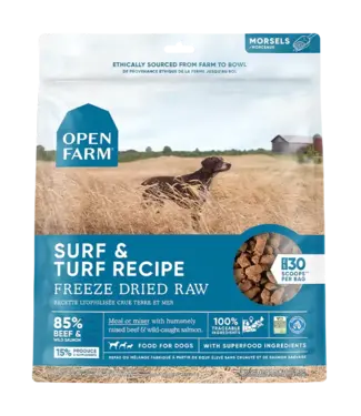 Open Farm Freeze Dried Raw Surf & Turf Recipe for Dogs
