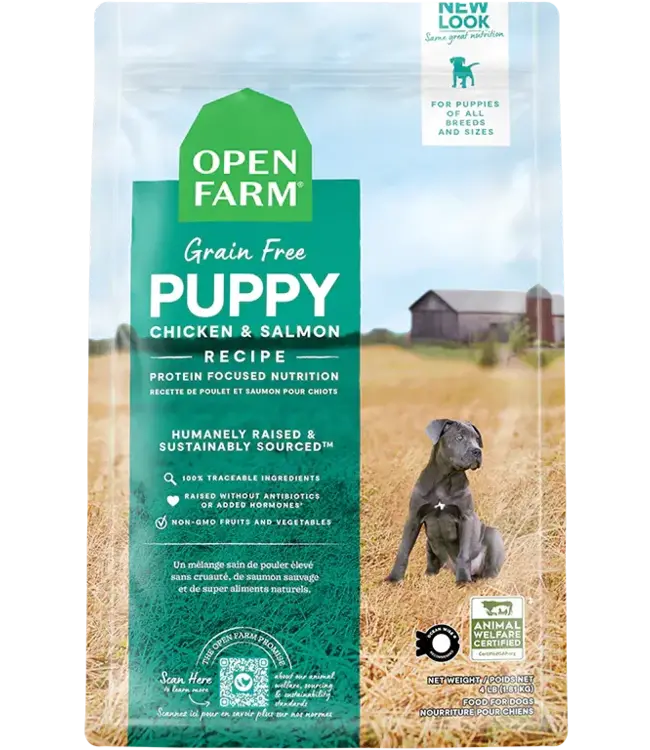 Open Farm Grain Free Kibble for Puppies