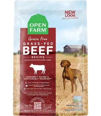 Open Farm Grass-Fed Beef Grain Free Kibble for Dogs