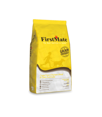 FirstMate Grain Friendly Cage Free Chicken Meal & Oats Formula for Dogs