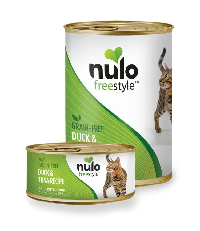 Nulo Freestyle Grain Free Duck & Tuna Recipe Cans for Cats & Kittens