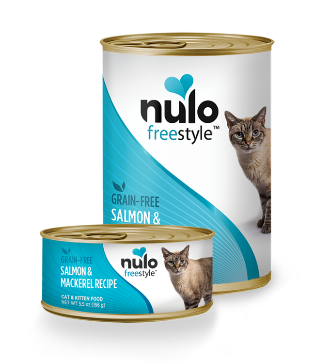 Nulo Freestyle Grain Free Salmon & Mackerel Recipe Cans for Cats & Kittens