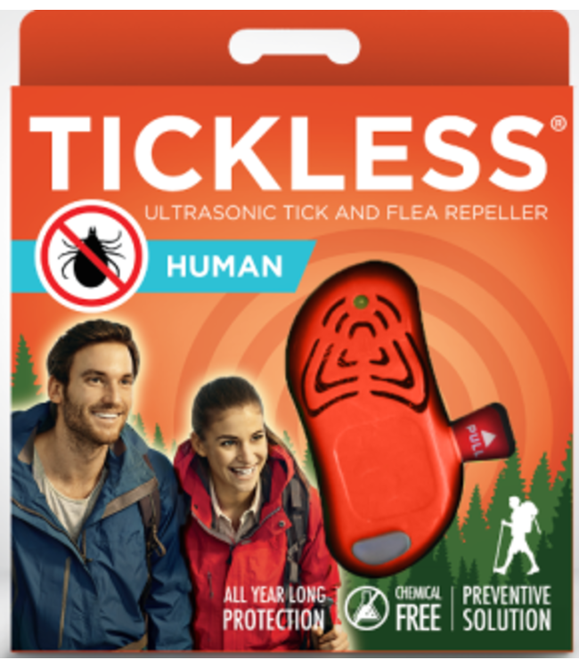 Tickless Human Ultrasonic Tick Repellent- Chemical Free Preventative Solution