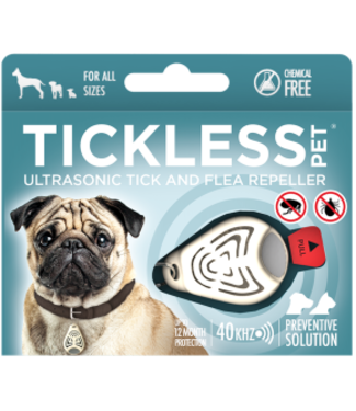 Tickless Ultrasonic Tick and Flea Repellent for Pets - Beige