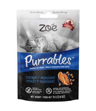 Zoe Purrables Cat Treats - Chicken - 75 g (2.6 oz)