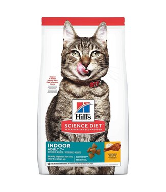 Hills Science Diet Indoor Chicken Recipe Dry Food for Adult Cats (7+) 3.5 lb