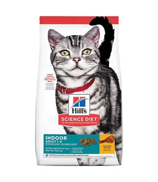 Hills Science Diet Indoor Chicken Recipe for Adult Cats (1-6) 3.5 lb
