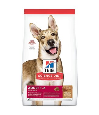 Hills Science Diet Lamb Meal & Brown Rice Dry Food for Adult Dogs (1-6) 33 lb