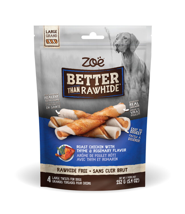 Zoë Better Than Rawhide - Roast Chicken With Thyme & Rosemary - 152 g