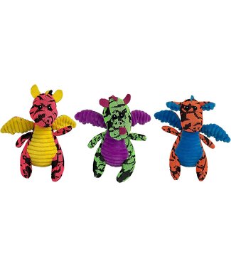 MultiPet MiniPet Dragons Assorted 5in Dog Toy (1 pk)