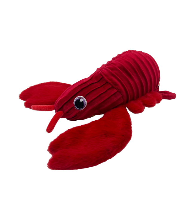 Kong CuteSeas Rufflez Lobster Plush Toy for Dogs