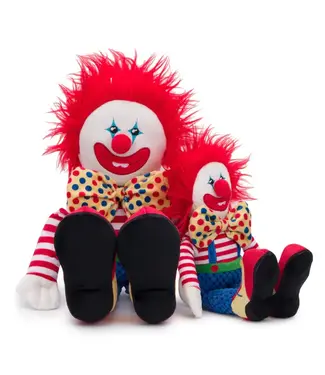 Floppy Happy Clown Plush Toy for Dogs