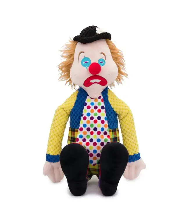 Fabdog Floppy Sad Clown Dog Toy Fabdog Floppy Sad Clown Dog Toy